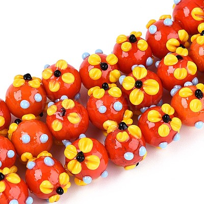 Handmade Lampwork Beads LS-LAMP-ZX003-14-03-1