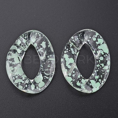 Transparent Acrylic Linking Rings OACR-N009-014A-15-1