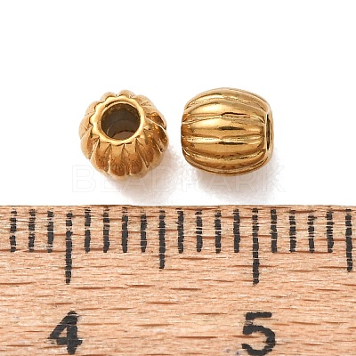 304 Stainless Steel Spacer Beads STAS-L318-09G-03-1
