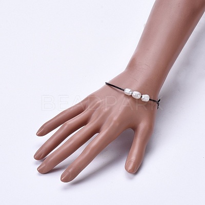 Adjustable Cowhide Leather Cord Bracelets BJEW-JB04113-01-1