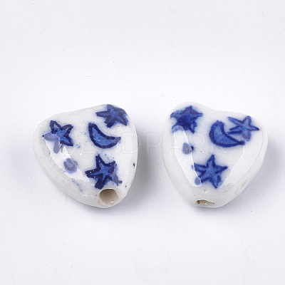 Handmade Porcelain Beads PORC-S498-58-1