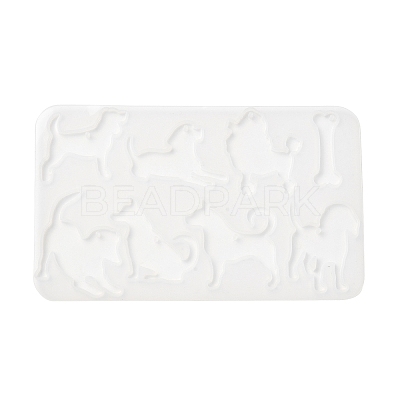 Dog DIY Pendant Silhouette Silicone Molds SIL-F010-05-1