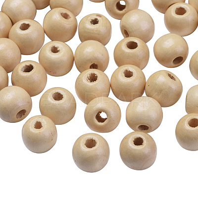 Wood Beads X-TB12mmY-13-1