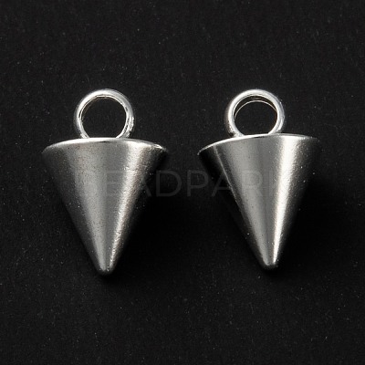 304 Stainless Steel Pendants STAS-G214-47S-03-1
