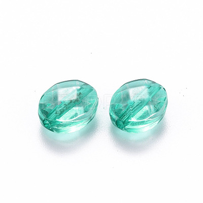 Transparent Acrylic Beads TACR-S154-18A-68-1