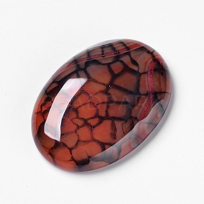 Natural Dragon Veins Cabochons X-G-F296-07-25x35mm-1