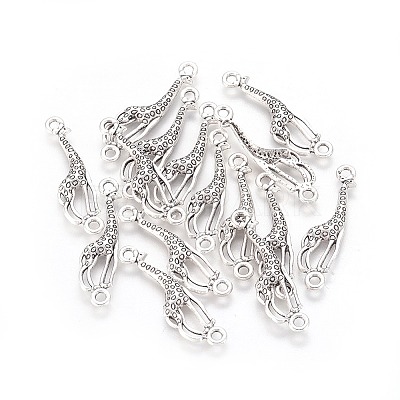 Tibetan Style Links connectors LS-TIBEP-EA11015YKG-AS-LF-1