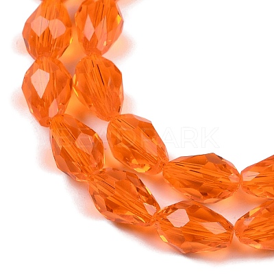 Transparent Glass Beads Strands EGLA-N013-T4mm-D09-1