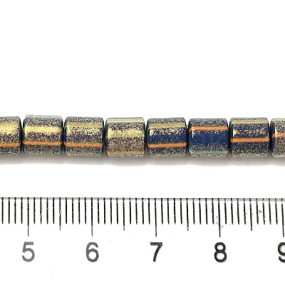 Polymer Clay Beads Strands CLAY-H006-04O-1