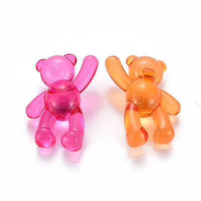 Transparent Acrylic Beads MACR-S373-01B-1