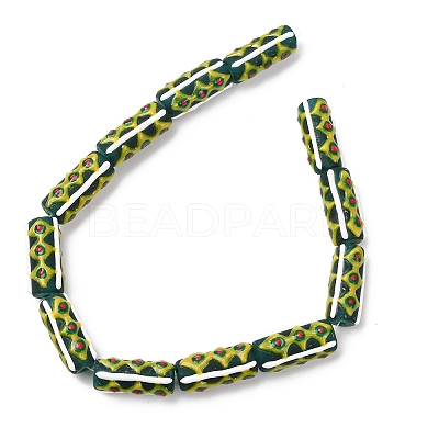 Handmade Lampwork Enamel Beads LAMP-B051-01A-1