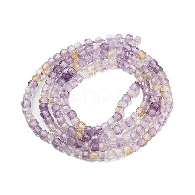 Natural Ametrine Beads Strands G-H042-B40-01-1