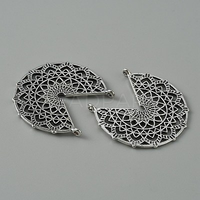 Tibetan Style Alloy Chandelier Component Links FIND-TAC0010-49A-1