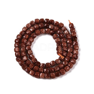 Synthetic Goldstone Beads Strands G-N342-129-1