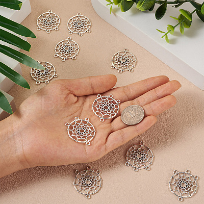 Tibetan Style Alloy Chandelier Components Links TIBE-TAG0001-01-1
