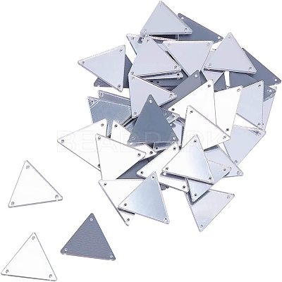 Sew on Acrylic OACR-WH0004-06-1
