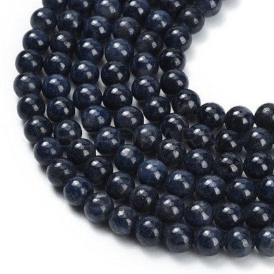 Natural Sapphire Beads Strands G-L631-A02-5-6mm-1
