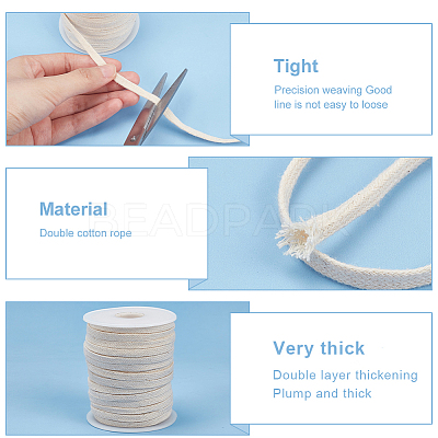 25M Flat Cotton Hollow Cord OCOR-BC0006-32A-1
