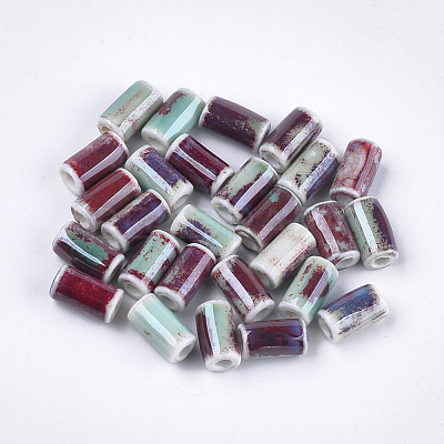 Handmade Porcelain Beads PORC-S498-13C-1