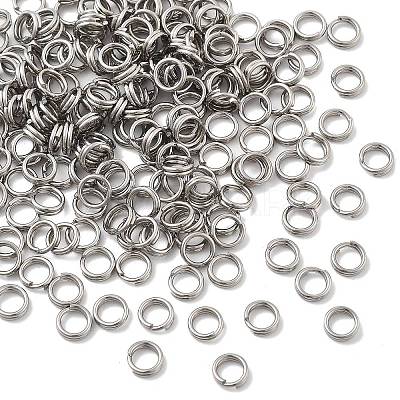304 Stainless Steel Split Rings STAS-M118-01P-5mm-1