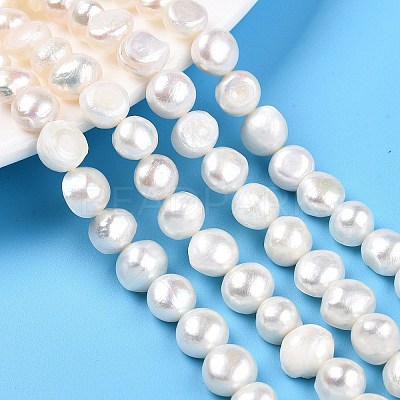 Natural Cultured Freshwater Pearl Beads Strands PEAR-N014-08E-01A-1