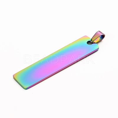 Ion Plating(IP) 304 Stainless Steel Pendants STAS-D142-01A-M-1