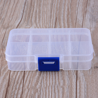 8 Compartments Polypropylene(PP) Bead Storage Containers CON-R007-01-1