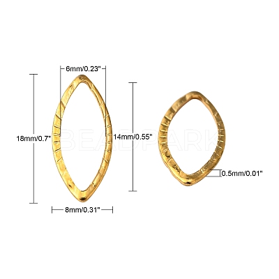 304 Stainless Steel Linking Rings X-STAS-G176-60G-1
