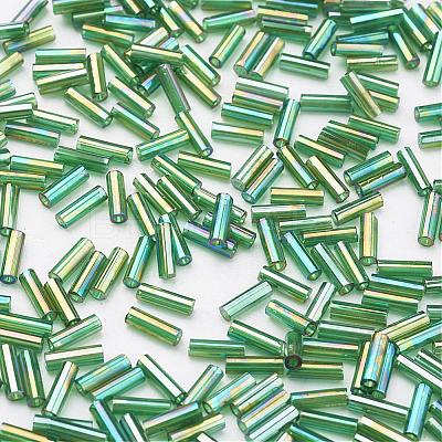 Glass Bugle Beads SEED-E001-12mm-167-1