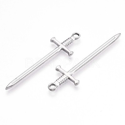 Non-Tarnish 304 Stainless Steel Pendants STAS-N098-135P-1