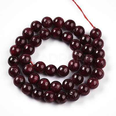 Natural Ruby Beads Strands G-T140-12-1