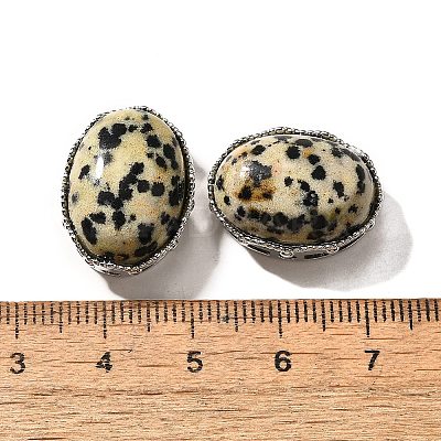 Natural Dalmatian Jasper Multi-Strand Links KK-M304-03P-17-1