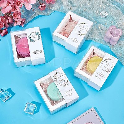 DIY Rectangle PVC with Paper Soap Packaging Boxes AJEW-WH0240-29-1
