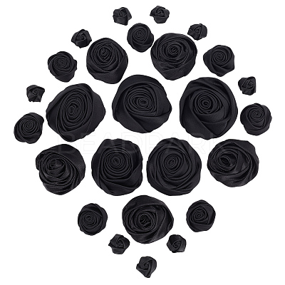 26Pcs 4 Style Satin Cloth Ornament Accessories FIND-WR0011-22B-1