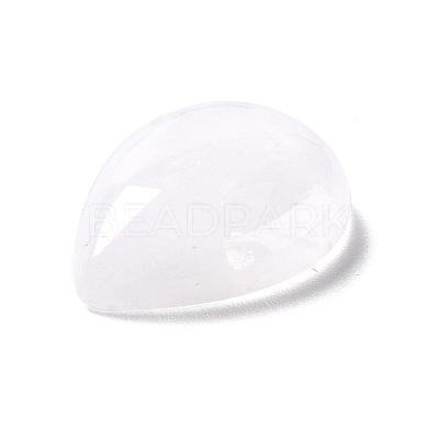 Natural Quartz Crystal Cabochons G-E491-B-22-1