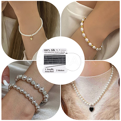 5Pcs Pure Silk Cord OCOR-BBC0001-03B-1
