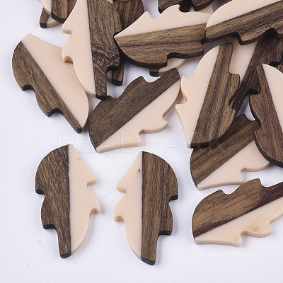Resin & Wood Cabochons RESI-Q210-015A-C02-1