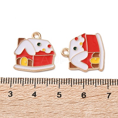 Alloy Enamel Pendants LS-ENAM-I061-01KCG-09-1