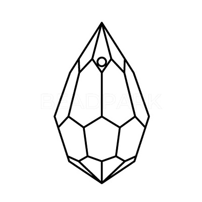 Preciosa® Crystal Pendants Y-PRC-PB9-00030-200-1