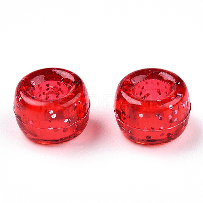 Transparent Plastic Beads X-KY-T025-01-B05-1