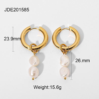 304 Stainless Steel Hoop Earrings FS-WG1861C-02-1