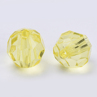Transparent Acrylic Beads TACR-Q257-10mm-V21-1
