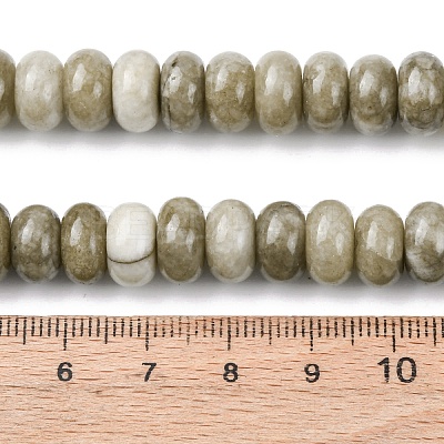Dyed Natural White Jade Beads Strands G-G107-A32-01-1