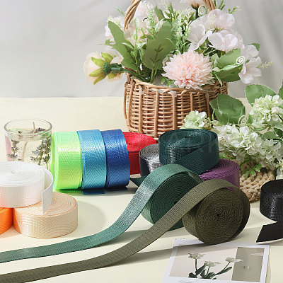 15Pcs 15 Colors 3M Nylon Heavy-Duty Ribbon OCOR-GL0001-20-1