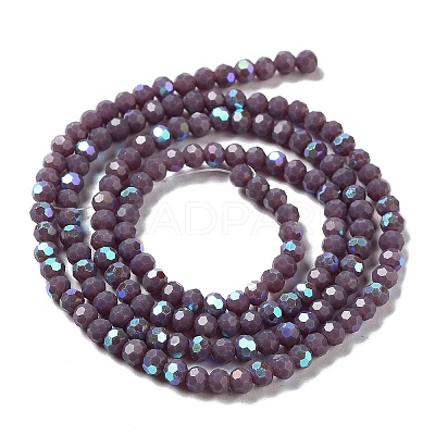 Opaque Glass Beads Strands EGLA-A035-P3mm-L11-1