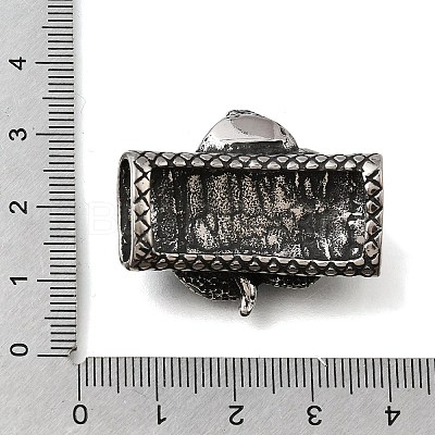 304 Stainless Steel Slide Charms STAS-F356-15AS-08-1
