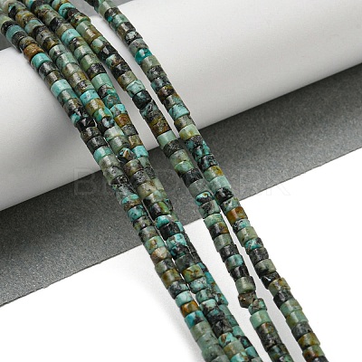 Natural African Turquoise(Jasper) Beads Strands X-G-C084-D03-02-1