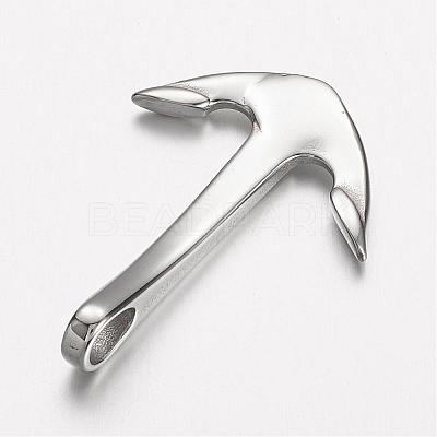 Tarnish Resistant 304 Stainless Steel Pendants STAS-D166-10P-1