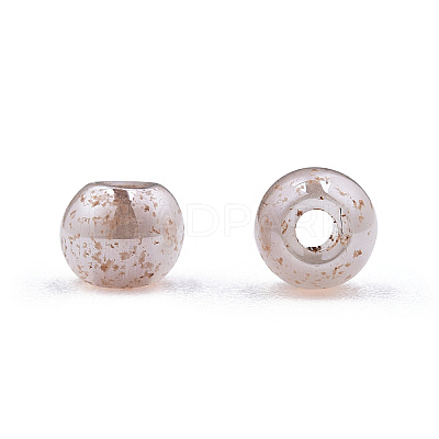 6/0 Imitation Jade Glass Seed Beads X1-SEED-N004-006-04-1