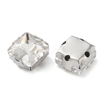 Square Sew on Rhinestone RGLA-L028-06C-01-1